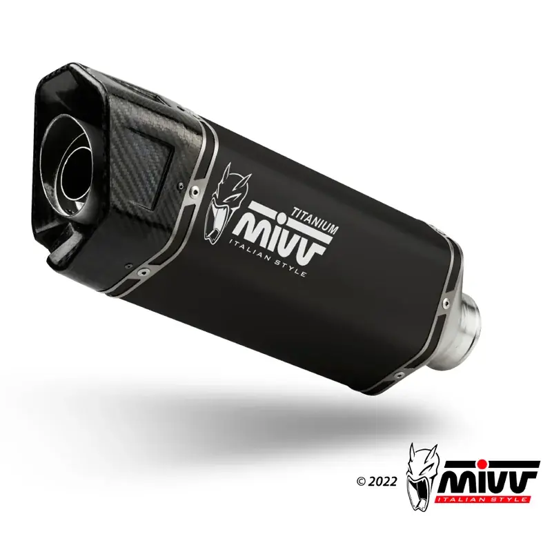 SILENCIADOR SR-1 TITANIO NEGRO MIVV TRIUMPH SPEED TRIPLE 1200 RR / RS 2021-2024 Top-Angebot