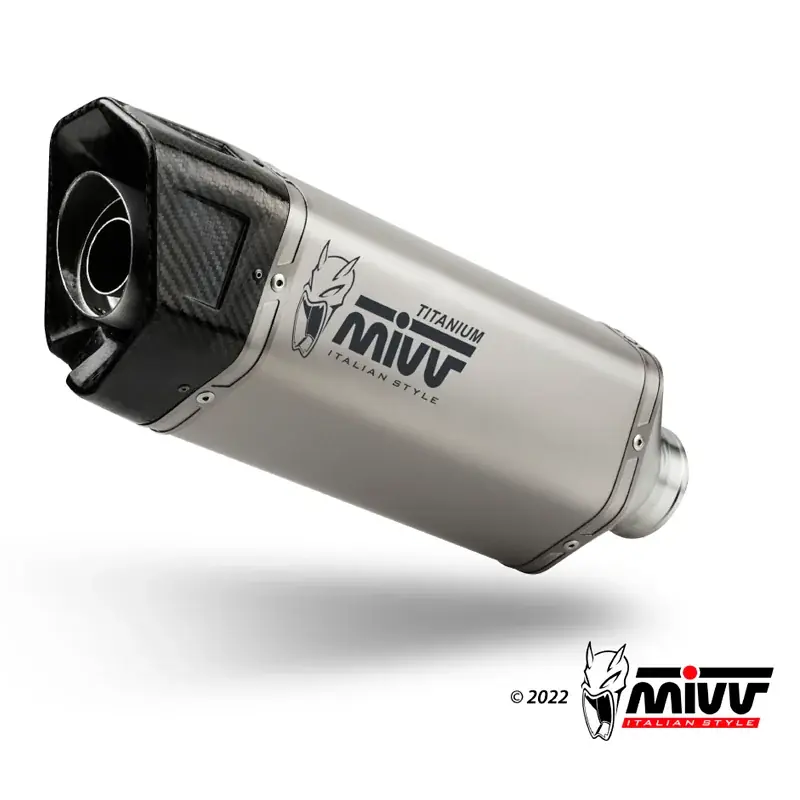 SILENCIADOR SR-1 TITANIO MIVV TRIUMPH SPEED TRIPLE 1200 RR / RS 2021-2024 Ausverkauf