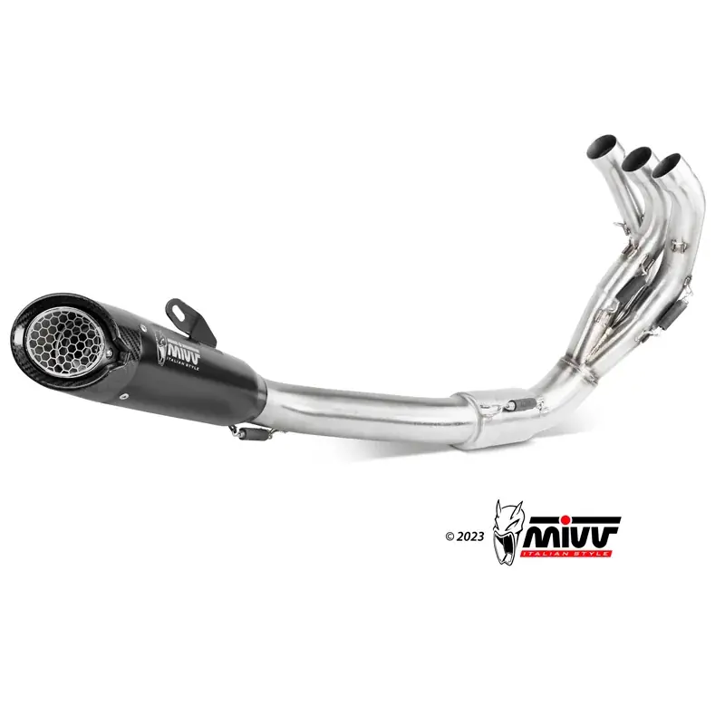 Neue Kollektion ESCAPE COMPLETO MIVV X-M5 ACERO INOXIDABLE NEGRO YAMAHA MT-09 / SP / FZ-09 2021-2023