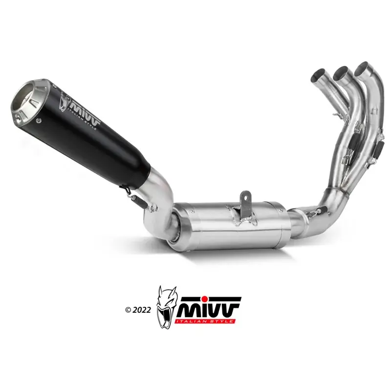 ESCAPE COMPLETO MIVV ALTO X-M1 NEGRO ACERO INOXIDABLE YAMAHA MT-09 / SP / FZ-09 2021-2023 Mega-Angebot