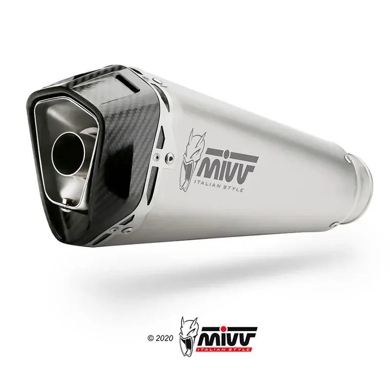 SILENCIADOR MIVV SPORT DELTA ACERO-CARBONO Ducati Multistrada 1200 2015-2017 / Multistrada 1260 2018-2020 Mega-Angebot