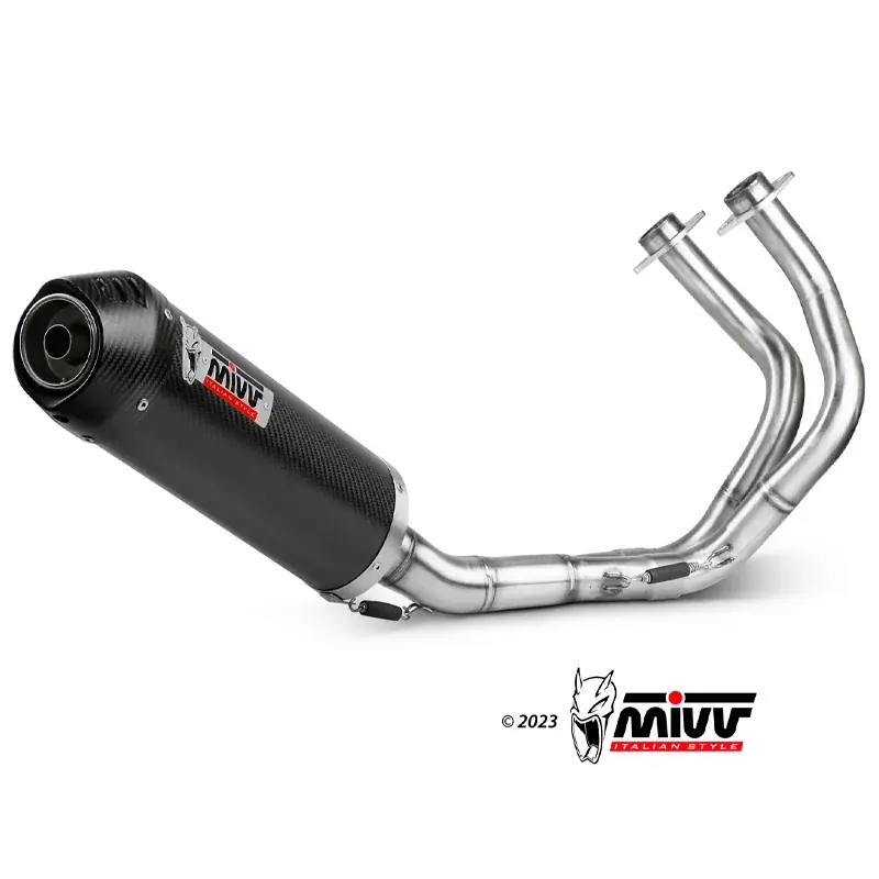 ESCAPE COMPLETO 2X1 MIVV SPORT OVALADO CARBONO KAWASAKI NINJA 650 2017-2023 / Z650 2017-2023 Saisonangebot