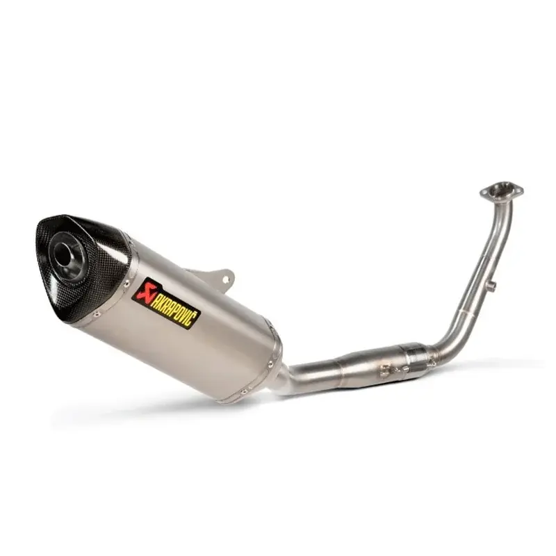 Finale Aktion ESCAPE COMPLETO RACING LINE TITANIO AKRAPOVIC YAMAHA R 125 / MT-125 2021-2025