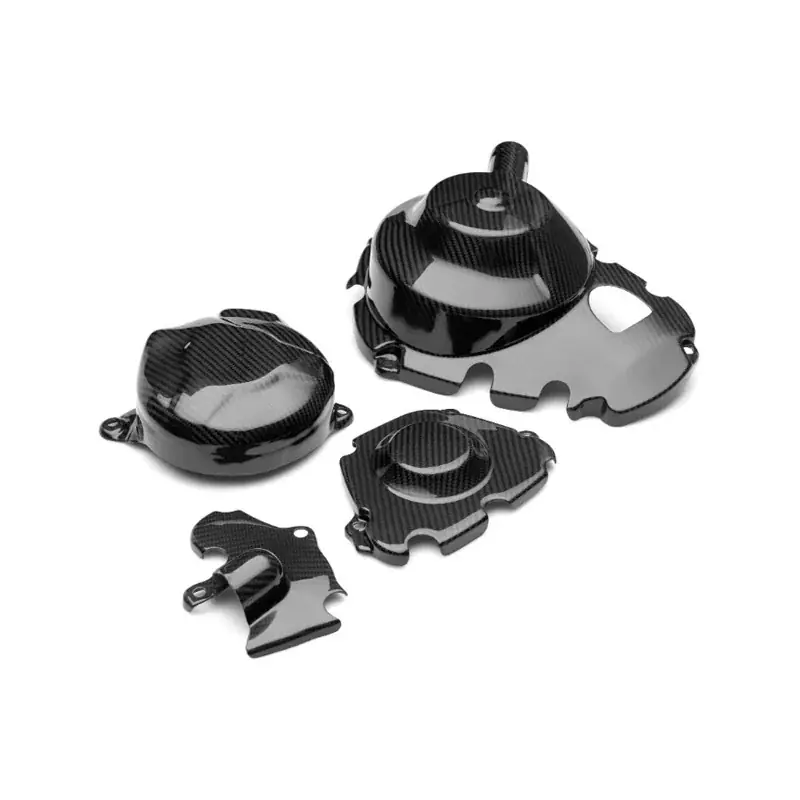 Preisknaller Protectores / Tapas Motor Carbono CARBON 2 RACE YAMAHA R9 2025 (juego de 4 piezas)