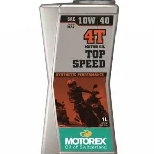Sofort Bestellen Motorex Top Speed 10W40 Motoröl Teilsynthetisch 1 Liter