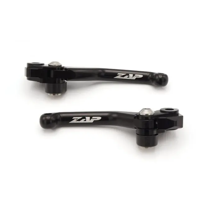 Sonderangebot Zap Klapphebel Set Schwarz Honda CRF 450R 2021-