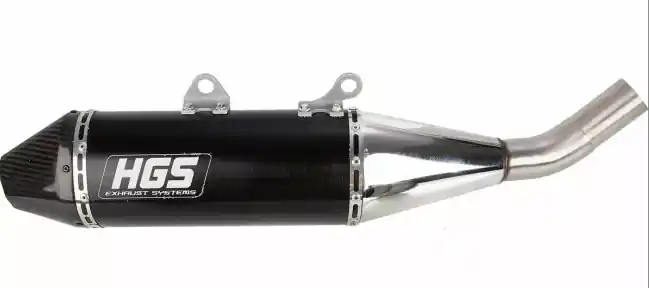 HGS Endschalldämpfer KTM SXF 250, 350, 450 2019-2022 / Husqvarna FC / GasGas Schwarz Bestseller