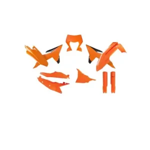 Highlight Rtech Full Plastik Kit Orange für KTM EXC, EXC-F TBI 250, 300, 350, 450, 500 2026-
