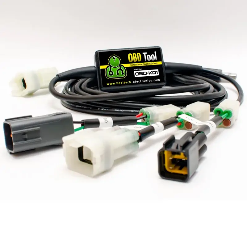 Aktuell Kit de diagnostico HealTech Kawasaki OBD-H01