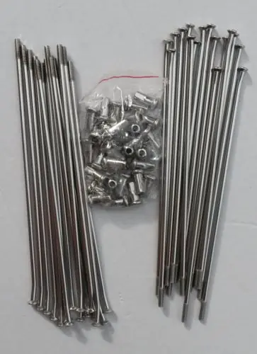 Edelstahlspeichen Vorderrad 21“ KTM SX, SXF, EXC 125, 150, 200, 250, 300, 350, 450, 500, 525, 530 1998- Top-Preis