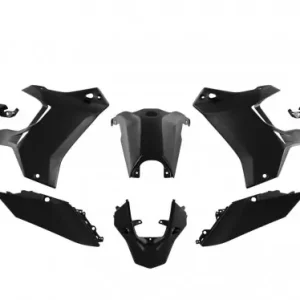 Plastik Kit Yamaha Tenerè 700 2019-2024 Schwarz Echt