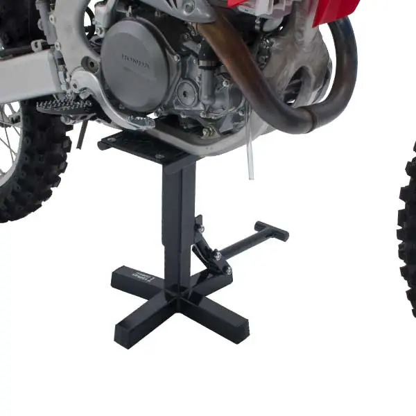 Unit Motorrad MX Hubständer #118 Narrow Schwarz Mega-Angebot