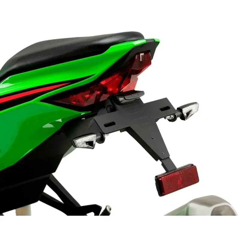 Neue Ware Portamatriculas PUIG para KAWASAKI ZX-4R / RR 2024-2025