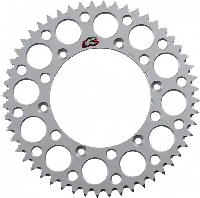 Renthal Aluminium Kettenrad Silber Beta RR 250, 300, 350, 390, 400, 450, 498, 520, 525 Ausverkauf