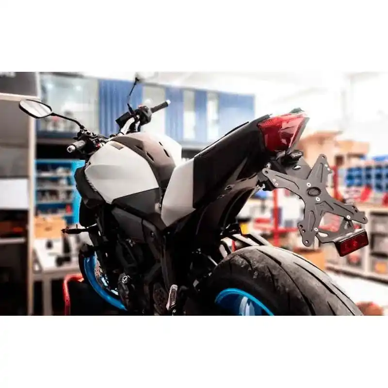 Porta matrícula EVOTECH para Yamaha MT-07 2025- Nur Heute