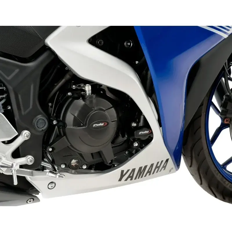 Must-Have Tapas Protectoras del Motor Track Puig para YAMAHA R3 2020-2024