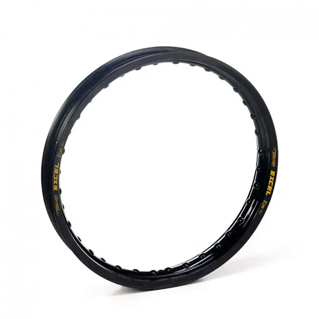 Kostenfreie Lieferung EXCEL Motorrad Felgenring 18“x2,50 36 Loch Schwarz