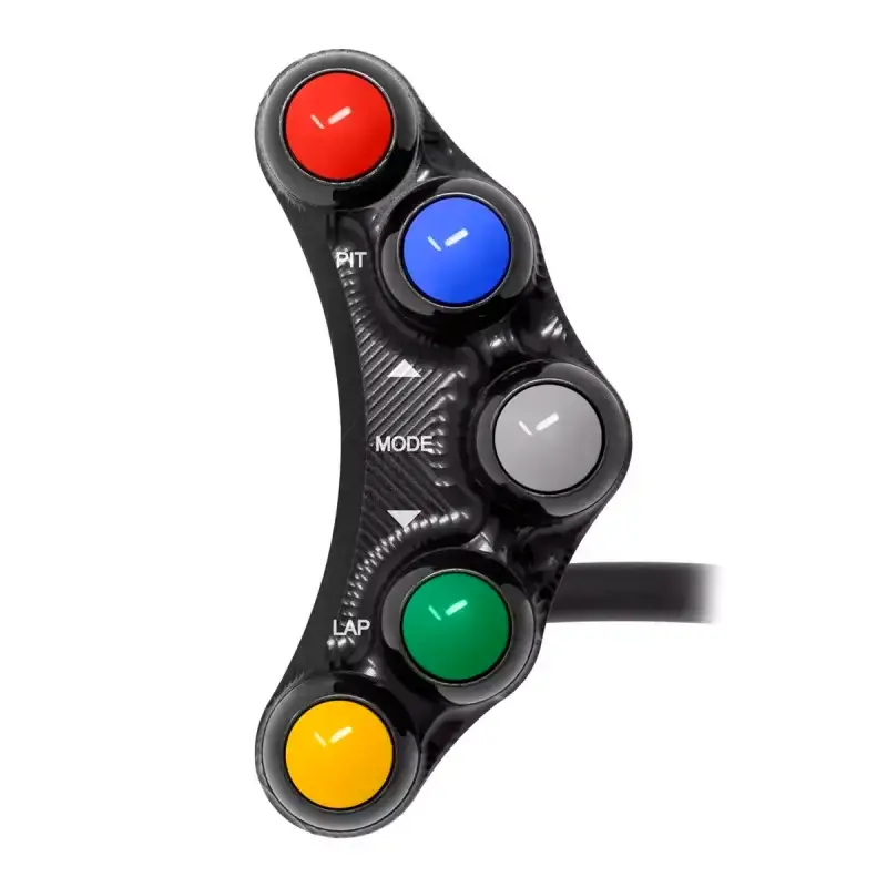 Preiswert Piña Izquierda RACING 5 botones Jetprime KAWASAKI ZX-10R-R 2016-2018