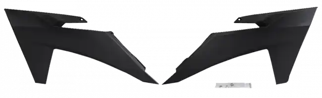 KTM Kühlerspoiler Schwarz SX, SXF 125, 250, 300, 350, 450 2023-2024 / EXC 2024-2025 Ausverkauf