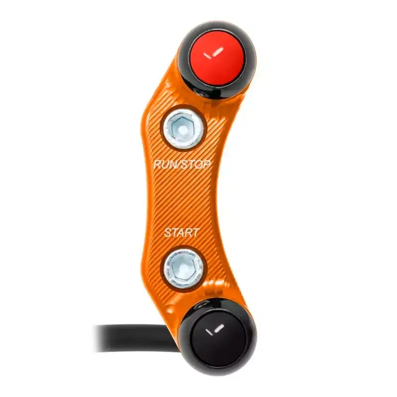 Interruptor de manillar derecho JETPRIME KTM 890 ADVENTURE orificios alineados NARANJA Sale