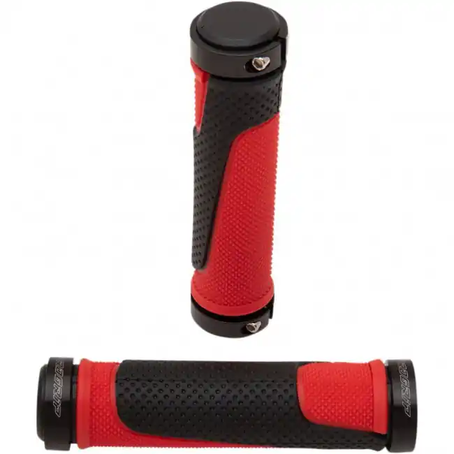 Abverkauf Progrip 997 Lock on MTB / ATV Griffe Rot Schwarz