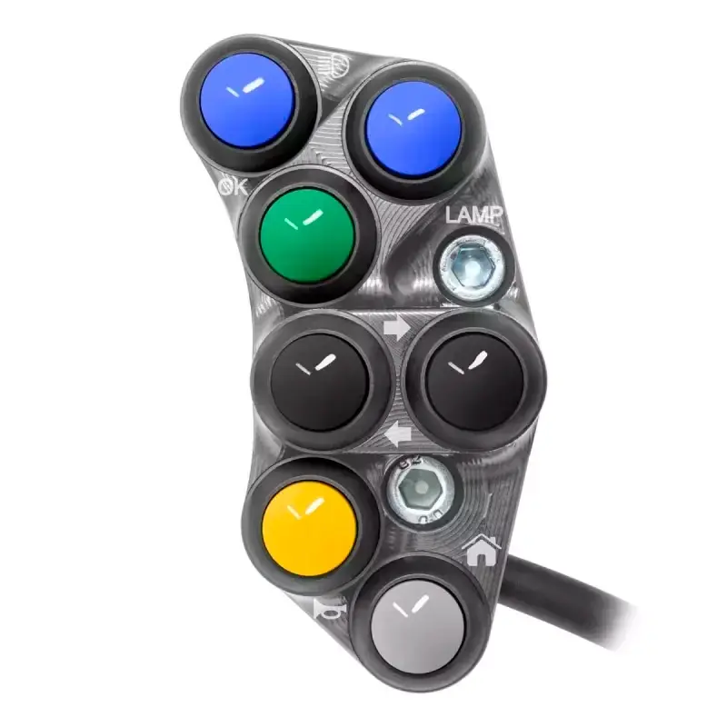 Neu Im Sortiment Interruptor de manillar izquierdo JETPRIME CALLE para YAMAHA XP 560 T-MAX 2022-2024 TITANIO