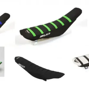 Finale Aktion Bud Racing Full Traction Sitzbankbezug Kawasaki KXF 250 2013-2020 / 450 2012-2018