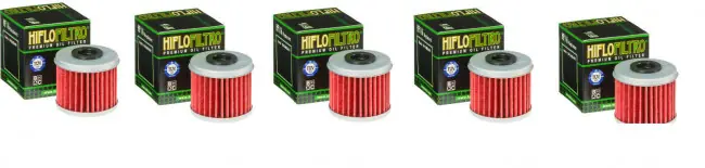 Expressversand 5x Hiflo HF112 Ölfilter Kawasaki KXF 450 2006-2015