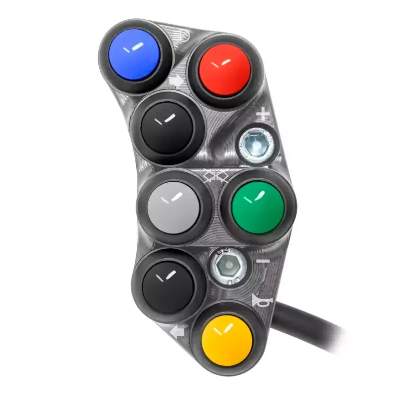 Interruptor de CALLE 12 botones izquierdo para APRILIA RS 660 TITANIO Neue Kollektion