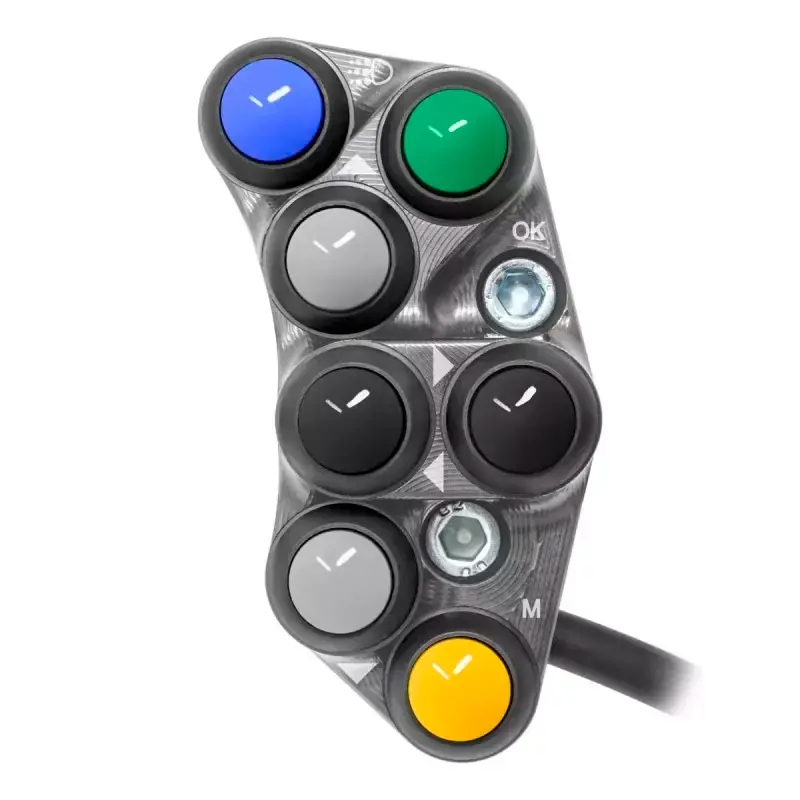 Interruptor de manillar izquierdo Racing para Triumph TIGER 900 TITANIO Top-Preis