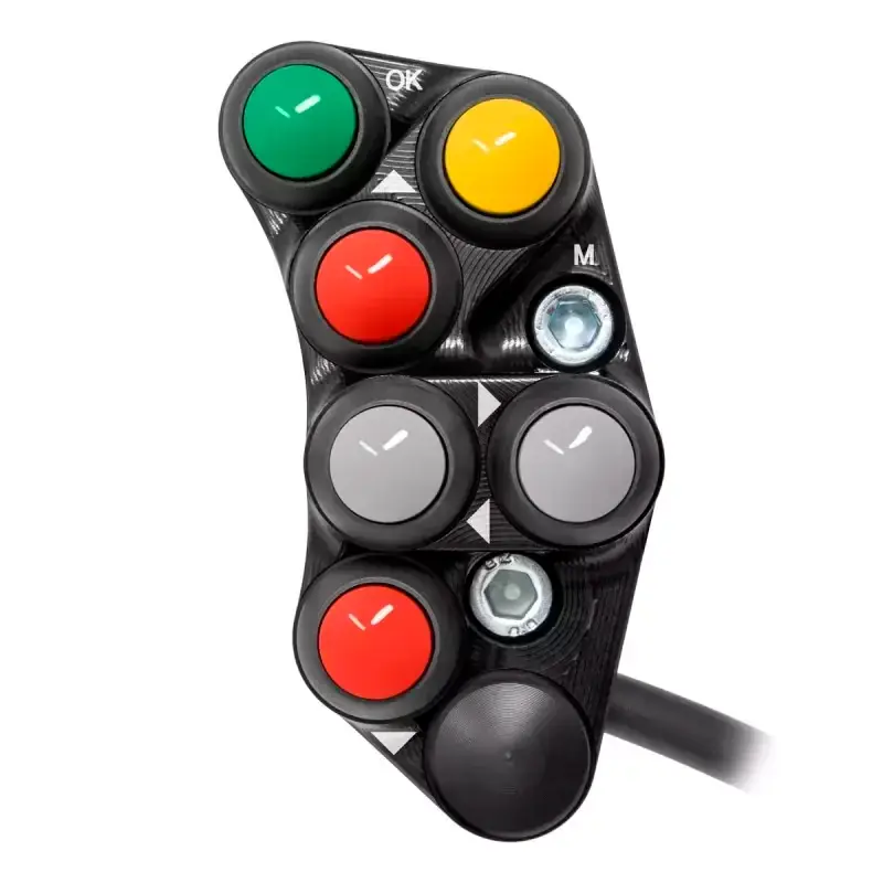 Gratis Versand Interruptor de manillar izquierdo JETPRIME RACING Triumph Street Triple 765 R 2023-2024