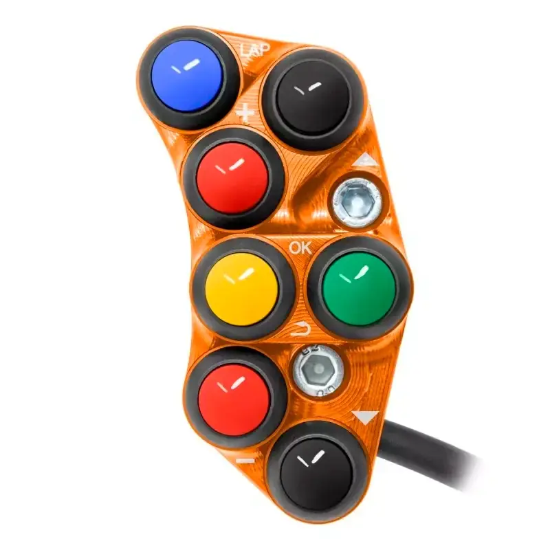 Wochenendangebot Interruptor de manillar izquierdo JETPRIME RACING KTM DUKE 990 2024 NARANJA