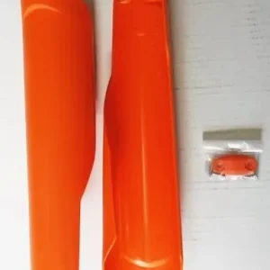 UFO Gabelschützer Orange KTM SX, SXF 125, 250, 350, 450 2015-2022 / EXC 2016-2023 Geprüft