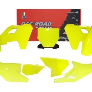 Racetech Plastik Kit komplett Neongelb für Husqvarna TC FC 125 250 350 450 2023-2025 Preiswert