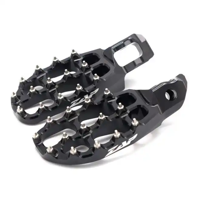 Expressversand Zap E-Peg Fußrasten Schwarz Husqvarna TC, FC 125, 150, 250, 350, 450 2023- / TE, FE 2024-