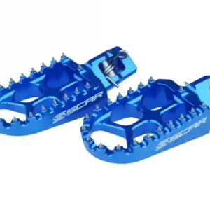 Wochenendangebot Scar Fußrasten Husqvarna TC, FC 125, 150, 250, 350, 450 2023- / TE, FE 2024- Blau