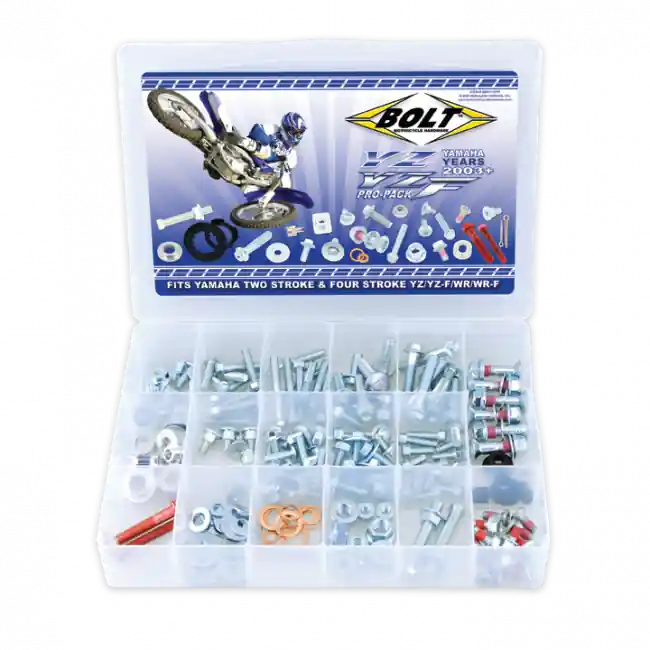 Bolt Pro Schrauben Kit 190 teilig Yamaha YZ, YZF 125, 250, 450 2003- Nur Heute