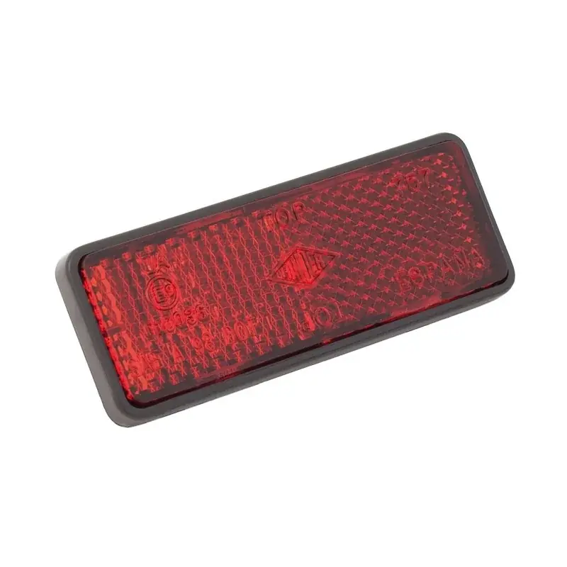 Reflector / Catadióptrico cuadrado JMP rojo Ausverkauf