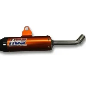 HGS Endschalldämpfer Orange mit Carbon Endkappe KTM SX 65 2016-2023 Top-Seller
