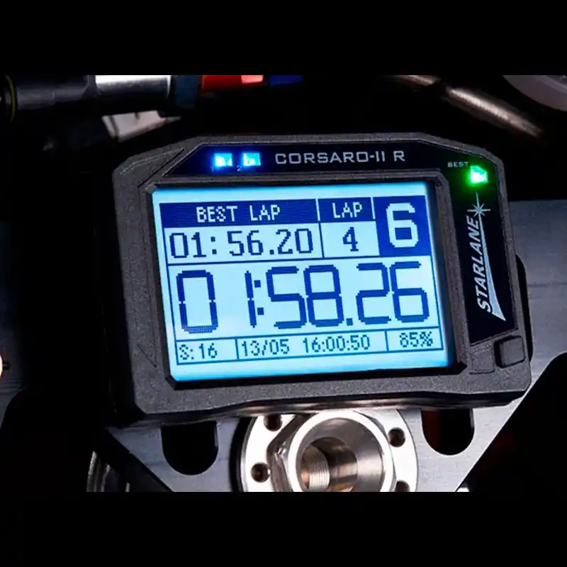 Sichere Zahlung PANTALLA STARLANE CORSARO-II R PANTALLA TÁCTIL GPS LAPTIMER SUZUKI GSX-R 600 / 750 1995-2019