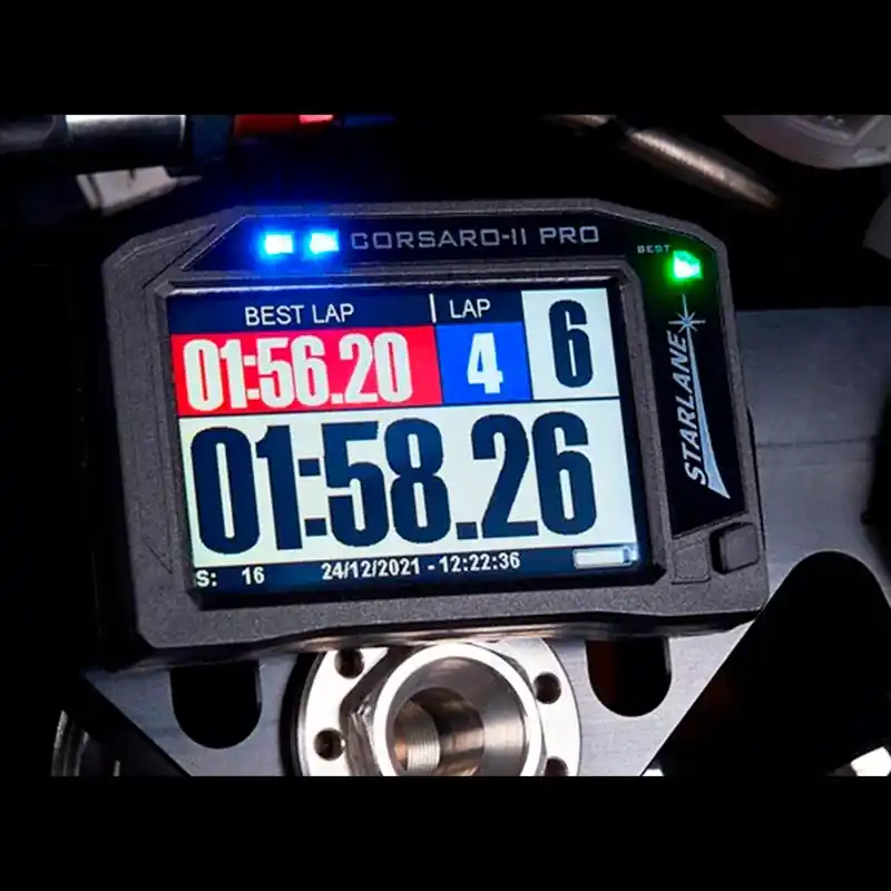 PANTALLA STARLANE CORSARO-II PRO PANTALLA TÁCTIL GPS LAPTIMER SUZUKI GSX-R 600 / 750 1995-2019 Preiswert