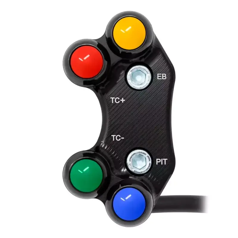 Piña Izquierda RACING 5 botones Jetprime APRILIA RSV4 RR RF Finale Aktion