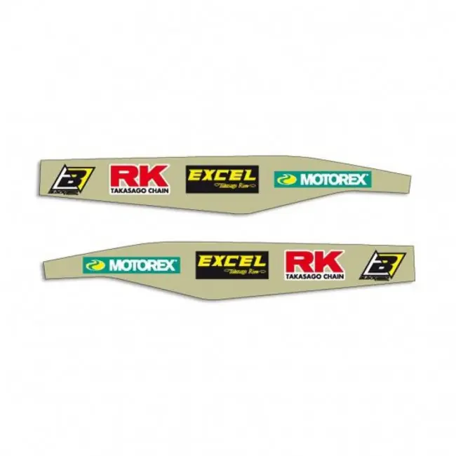 Blackbird Schwingenaufkleber KTM EXC 125, 200, 250, 300, 350, 450, 450, 530 2008- SX 2007-2010 Schnäppchen