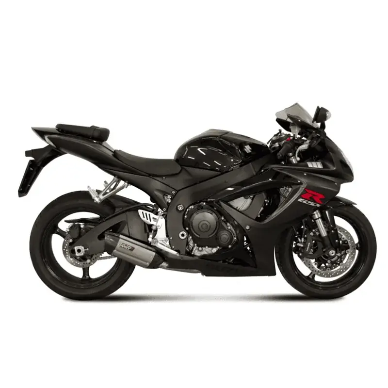 ESCAPE MIVV SUONO BLACK INOX SUZUKI GSX-R 600/750 06-07 Super-Preis