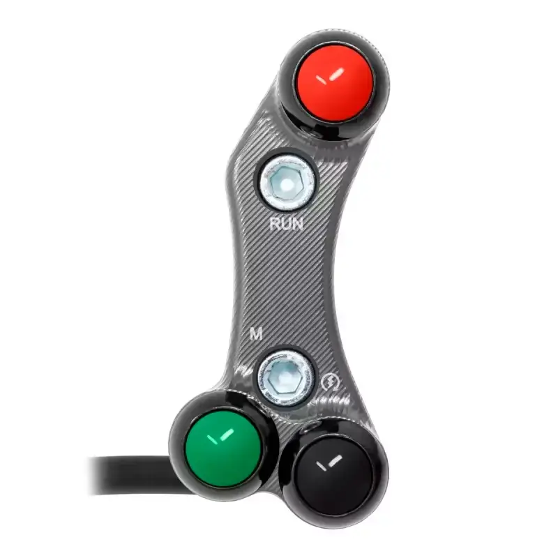 Direkt Vom Hersteller Interruptor de manillar derecho JETPRIME YAMAHA YZF-R6 2017-2022 TITANIO