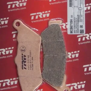 Wochenendangebot BMW R 1200 GS , Bj. 13-15, R12W, Bremsbeläge hinten, TRW Lucas MCB671SH, Sinter Street