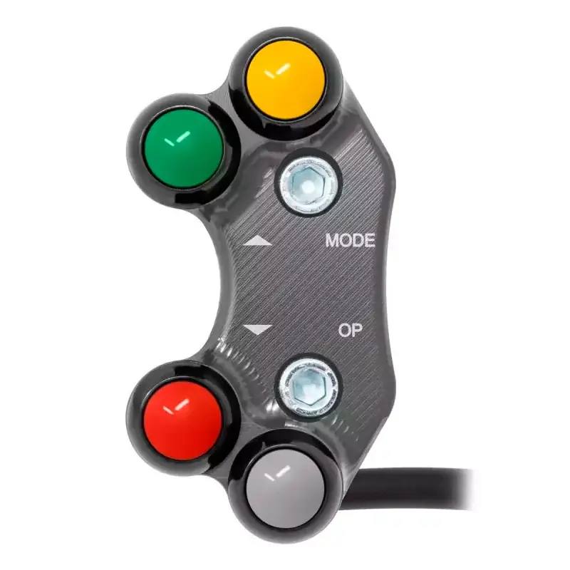 Interruptor de manillar izquierdo JETPRIME Racing para SUZUKI GSX-8R 2024 TITANIO Mega-Angebot