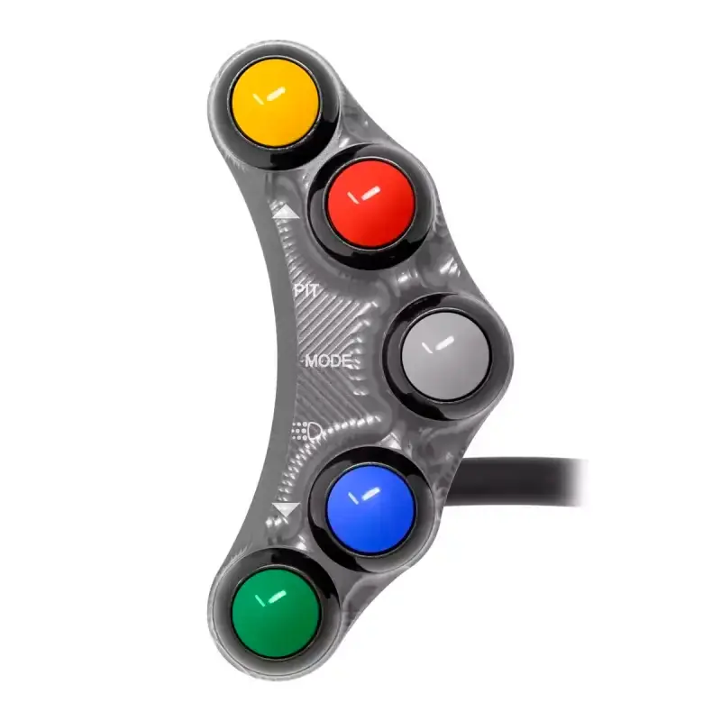 Piña Izquierda Racing 5 botones Jetprime SUZUKI GSX-R 1000 2017-2021 TITANIO Neue Kollektion