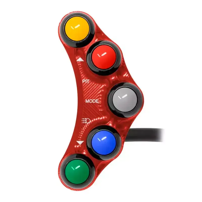 Piña Izquierda Racing 5 botones Jetprime SUZUKI GSX-R 1000 2017-2021 ROJO Online Kaufen