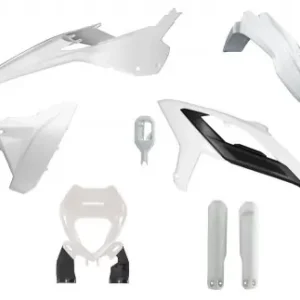 Racetech Full Plastik Kit Weiß Beta RR 125, 200, 250, 300, 350, 390, 430, 480 2023-2024 Preisknaller